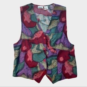 VINTAGE 80s RETRO VEST